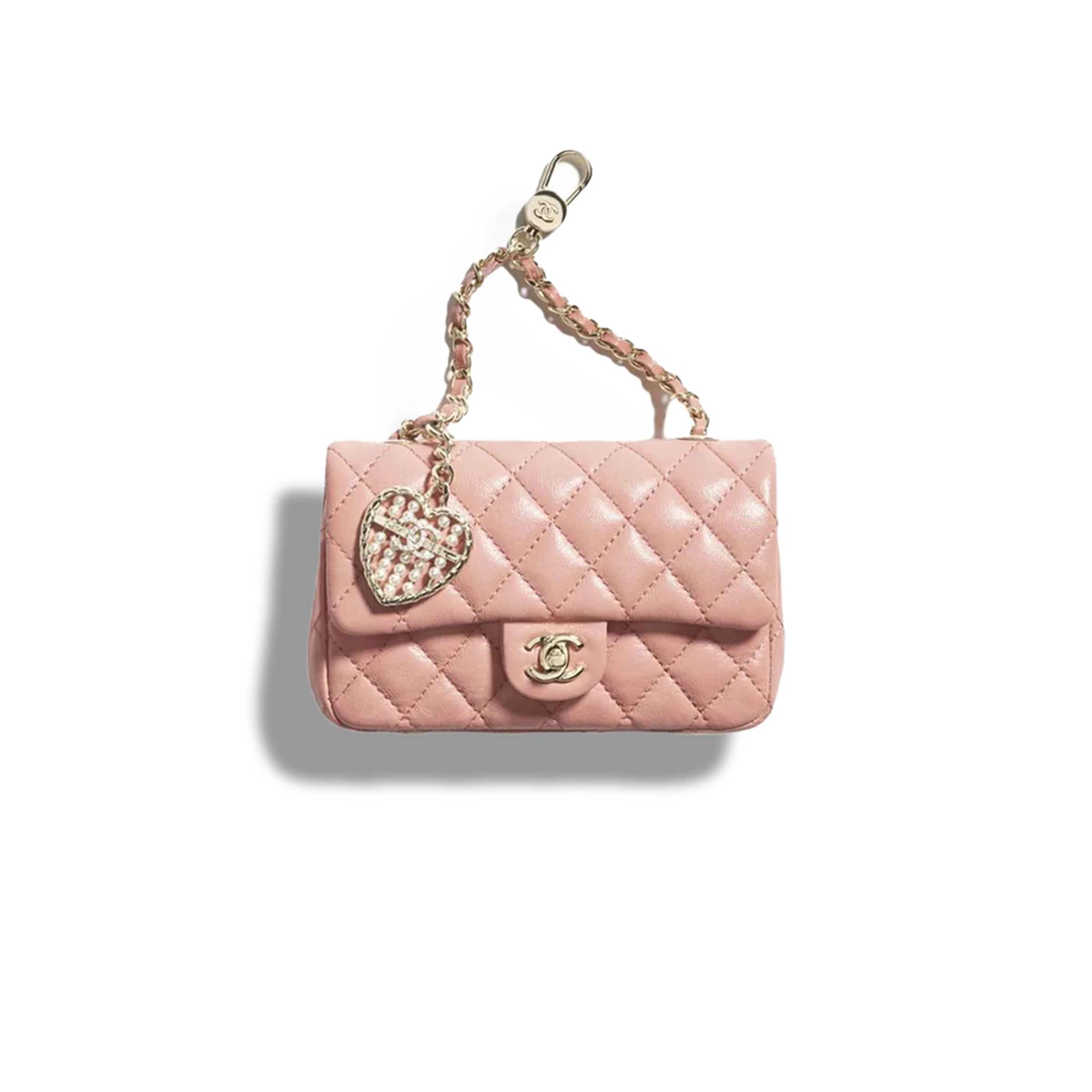 Ch*el classic mini bag with hook ap4760 (12*8*5cm)